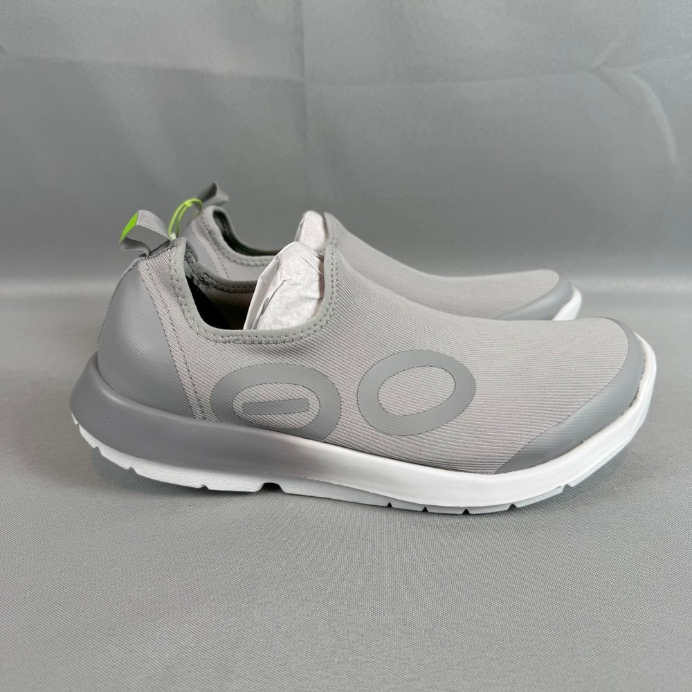 Oofos OOmg Sport Recovery Sneakers Mens 9 Slate Fade Gray Slip-On Light New NIB - Picture 6 of 9